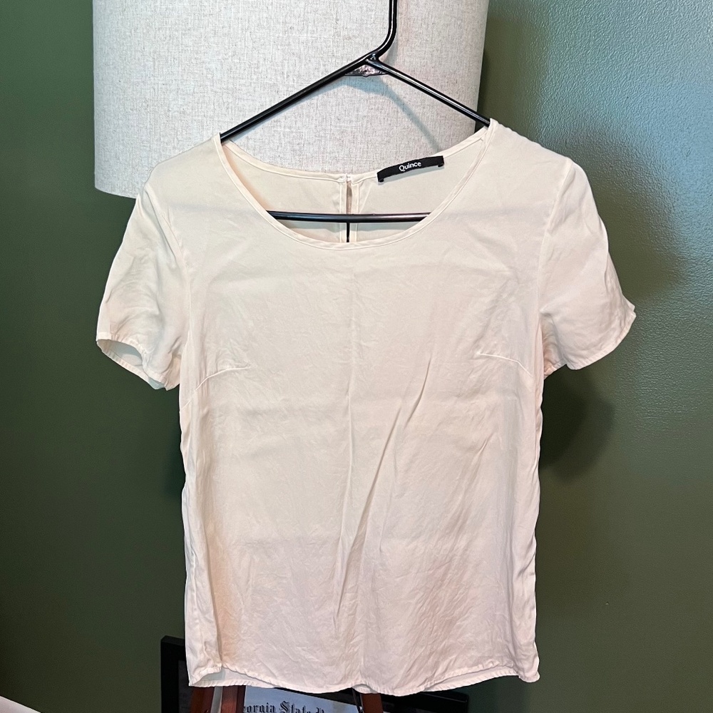 Quince washable silk T-shirt
